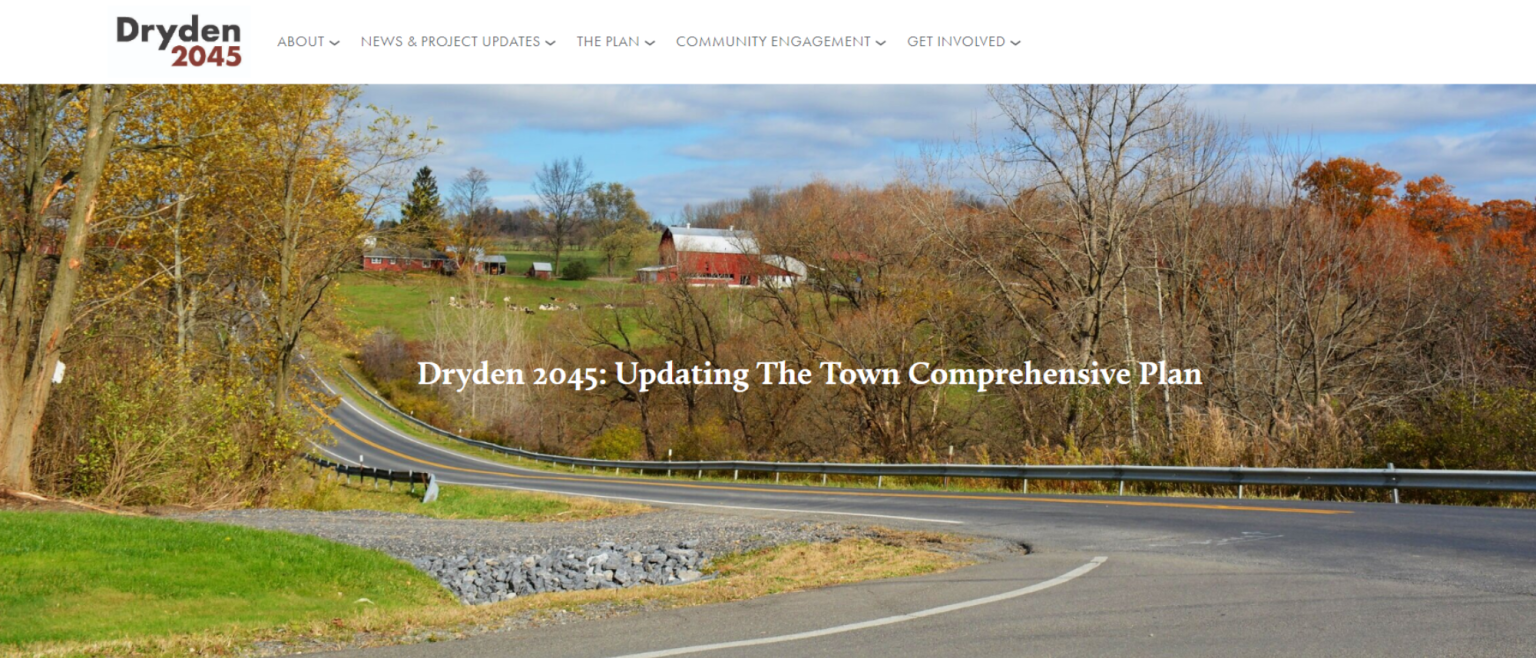 Town of Dryden Adopts Comprehensive Plan! Environmental Design